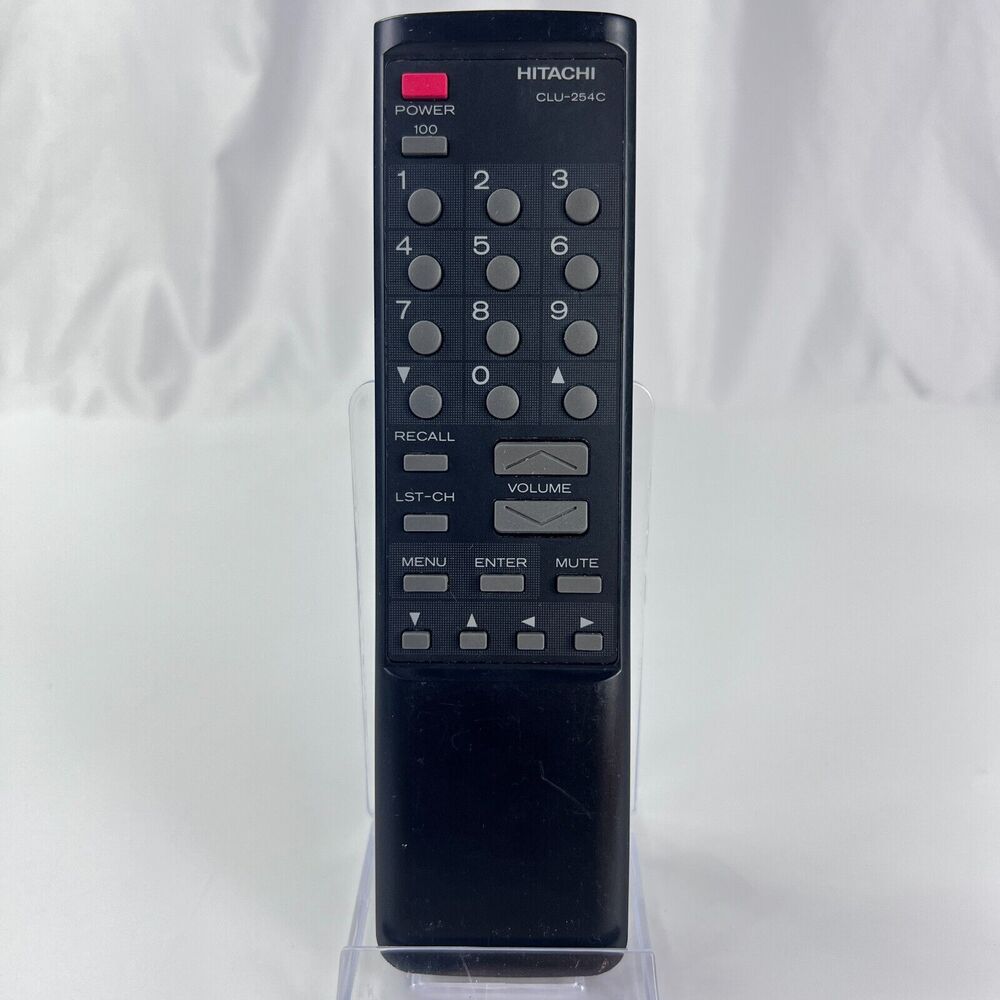 Genuine OEM HITACHI CLU-254C TV Remote Control CLU254C 13GA1BA FH2574061